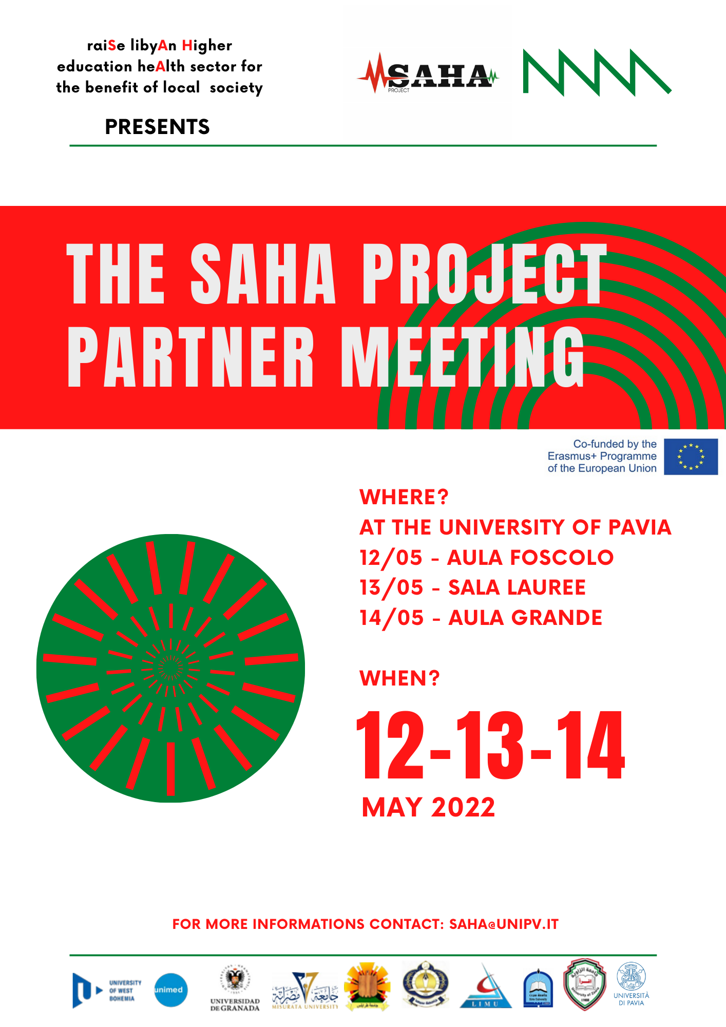 Saha project Partner Meeting